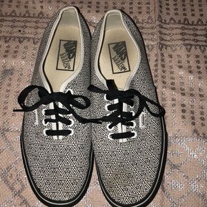 Men’s Custom designed tribal pattern vans